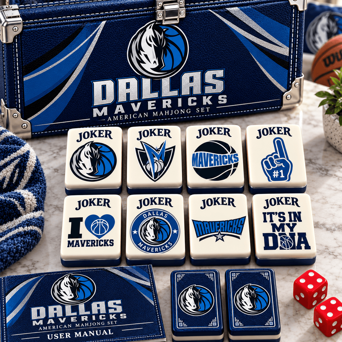 Premium DLMV Mahjong Tiles Set PVNA