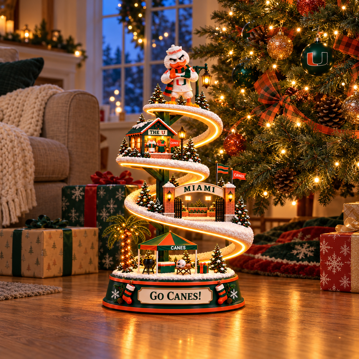MHC Premium Illuminated Christmas Village NHVH