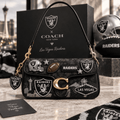 Premium LVR Coach Shoulder Cross With Charm LNTH